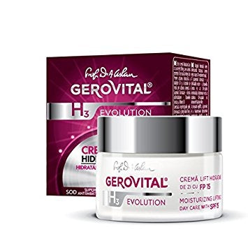 Moisturizing Lifting Cream for day care with SPF10 – Gerovital
