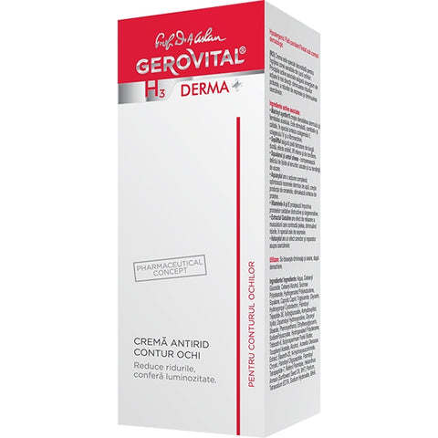 Gerovital H3 Derma+ Anti Wrinkle Eye Contour Cream