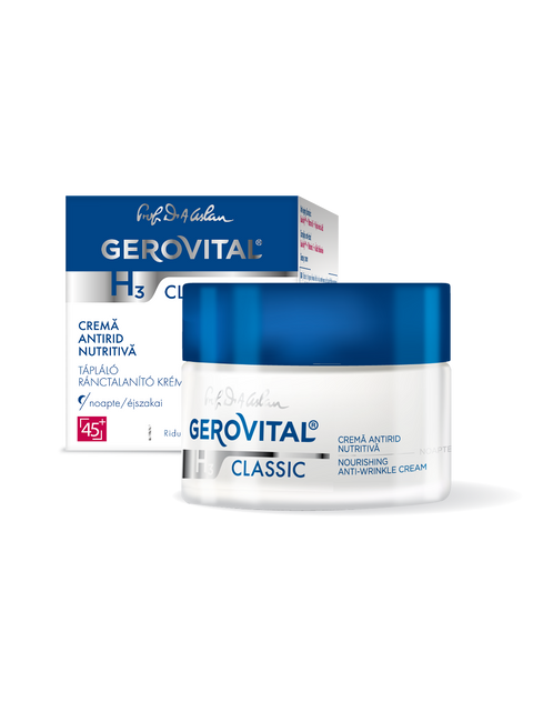 Gerovital H3 Classic - Nourishing Anti Wrinkle Night Cream