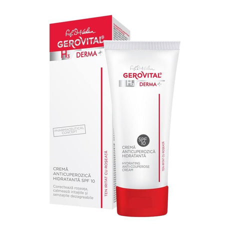 Gerovital H3 Derma+ Hydrating Anti Couperose Cream SPF10