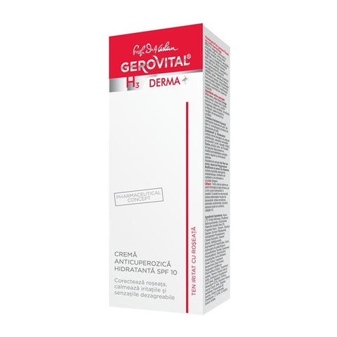 Gerovital H3 Derma+ Hydrating Anti Couperose Cream SPF10