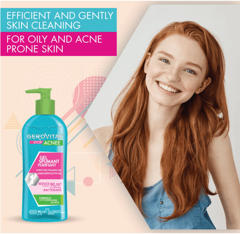 Gerovital Acne Stop - Purifying Foaming Gel