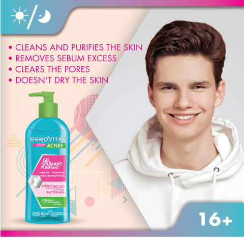 Gerovital Acne Stop - Purifying Foaming Gel
