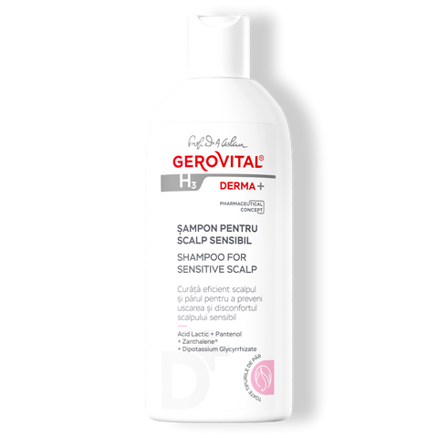 Gerovital Derma+ - Shampoo for Sensitive Scalp