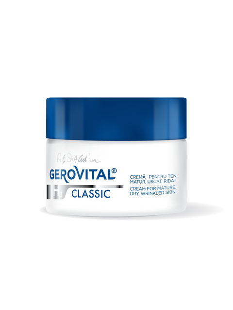 Gerovital H3 Classic - Cream for Mature Dry, Wrinkled, Skin