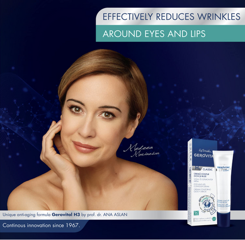 Gerovital H3 Classic - Eyes and Lips Contour Cream