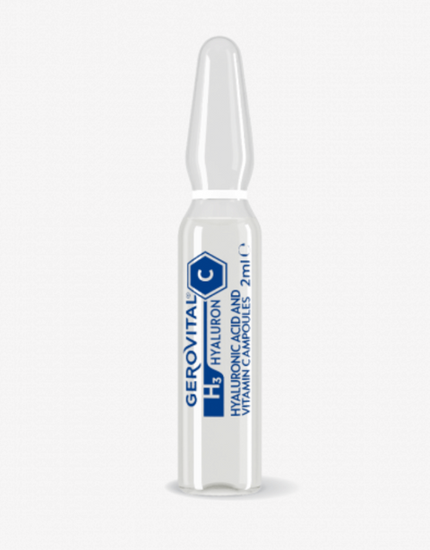 Gerovital H3 - Hyaluronic Acid and Vitamin C Ampoules Set
