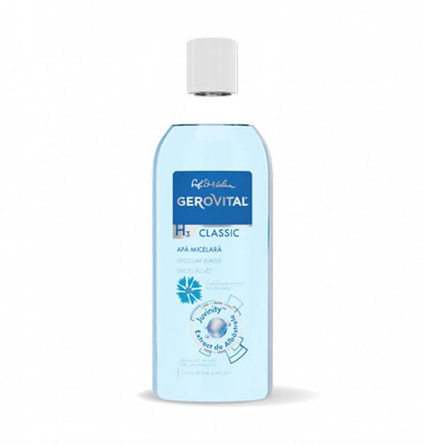 Gerovital H3 Classic - Micellar Water Cornflower Extract and Juvinity