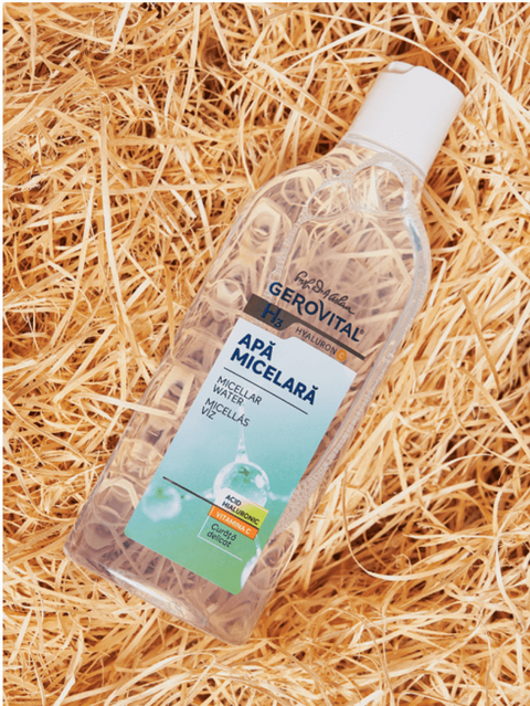 Gerovital H3 - Micellar Water with Hyaluronic Acid and Vitamic C