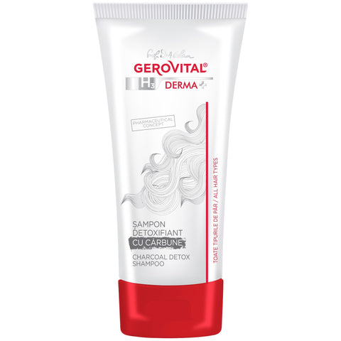 Gerovital H3 Derma+ Charcoal Detox Shampoo