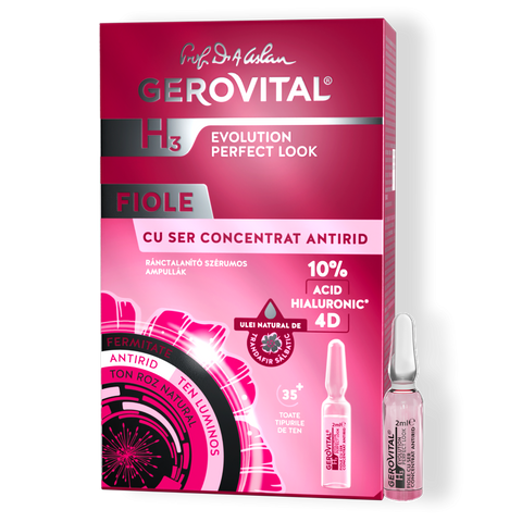 Gerovital H3 Evolution - Concentrated Anti-Wrinkle Serum Ampoules