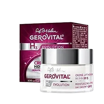 Gerovital H3 Evolution - Moisturising Lifting Cream SPF 10 (day care)