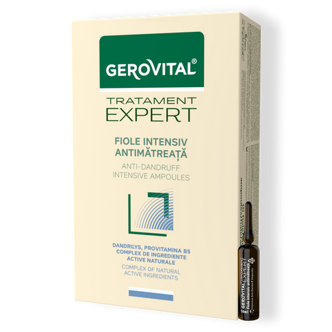 Gerovital Hair Expert - Anti Dandruff Intensive Ampoules