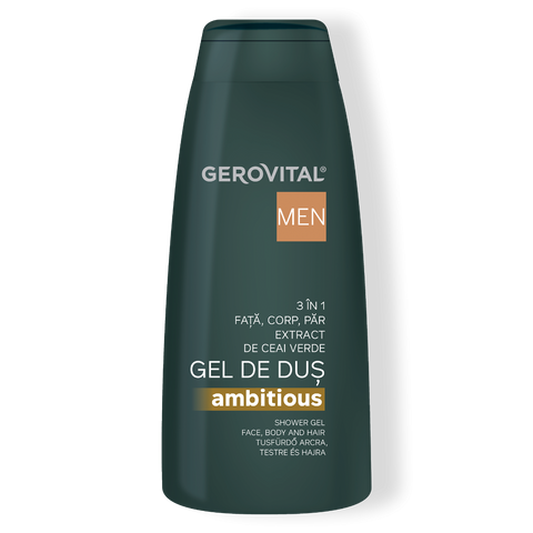 Gerovital Men - Shower Gel Ambitious 3In1
