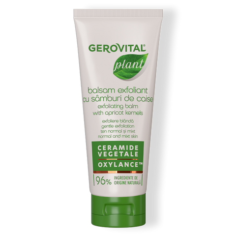 Gerovital Plant - Exfoliating Peach Balm (100 ml)