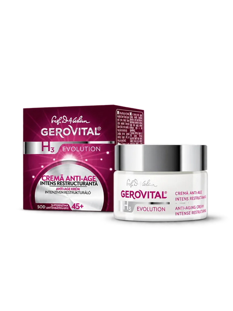 Gerovital H3 Evolution - Anti Aging Cream | Intense Restructuring