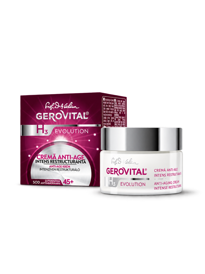 Gerovital H3 Evolution - Anti Aging Cream | Intense Restructuring
