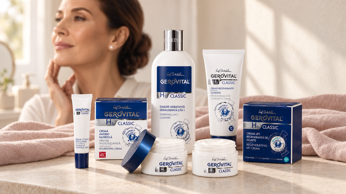 Gerovital H3 Classic | Daily Anti Aging Essentials – Gerovital