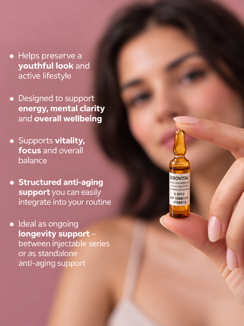 Gerovital Classic - Gerovital GH3 Injectables with Anti-Aging Effect