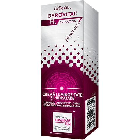 Gerovital H3 Evolution - Luminous Moisturising Cream