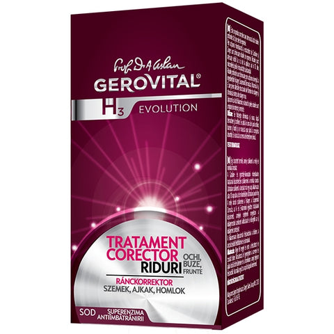 Gerovital H3 Evolution - Wrinkle Correction Treatment (eyes, lips, forehead)