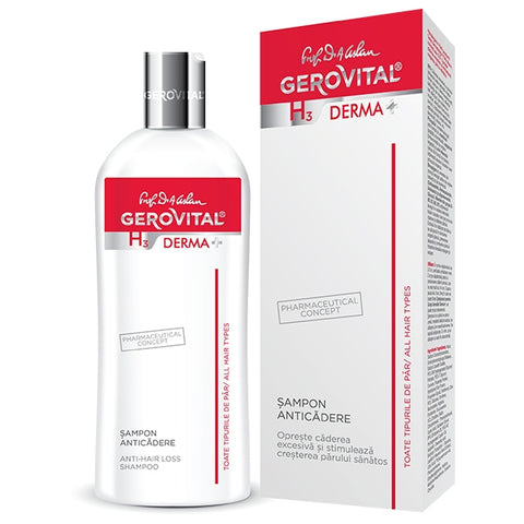 Gerovital H3 Derma+ Anti Hair Loss Shampoo