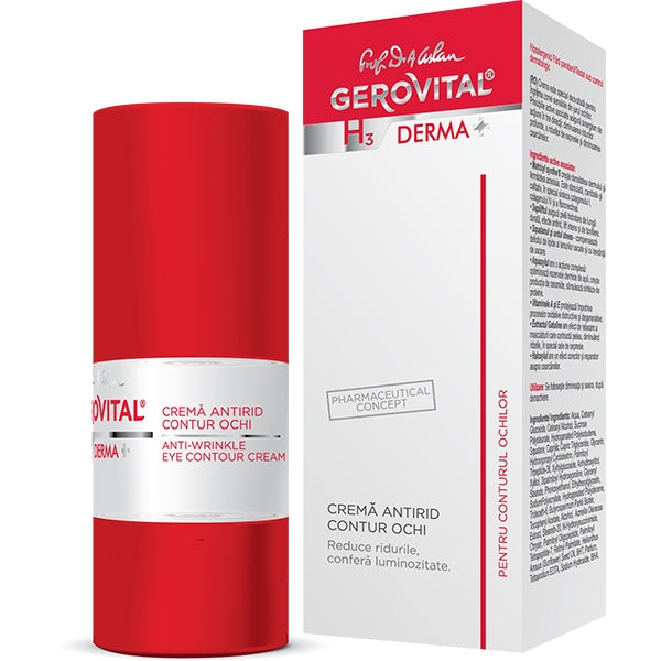 Gerovital Derma+ Anti Wrinkle Eye Contour Cream