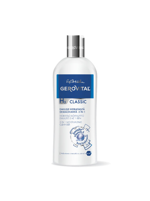 Gerovital H3 Classic - Moisturising Cleanser 2 in 1