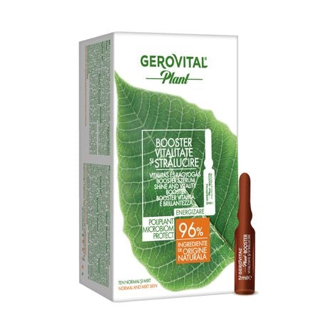 Gerovital Plant - Shine and Vitality Booster Vials "Microbiom Protect"
