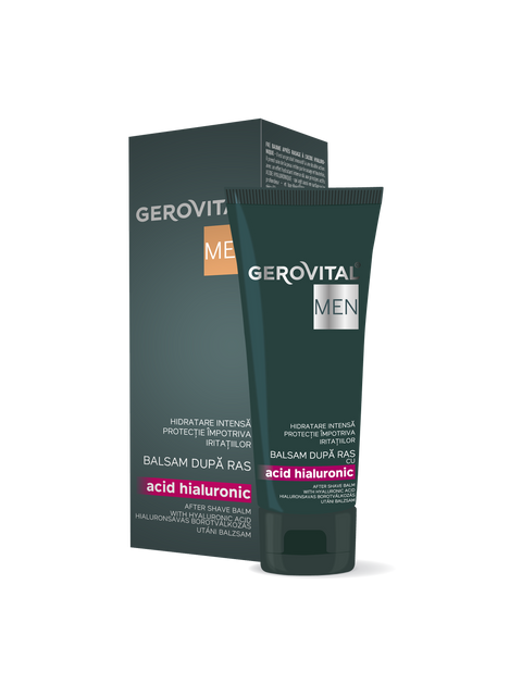 Gerovital Men - Aftershave Balm With Hyaluronic Acid