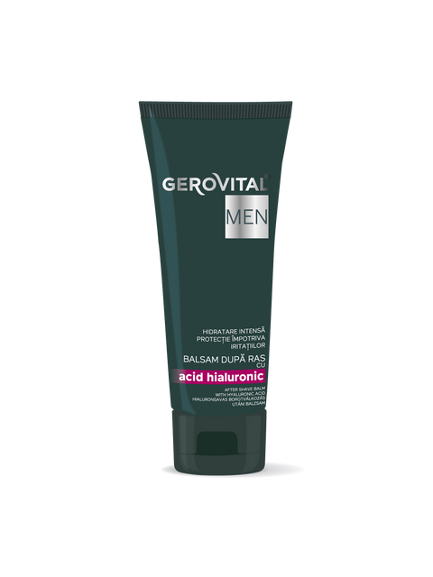 Gerovital Men - Aftershave Balm With Hyaluronic Acid