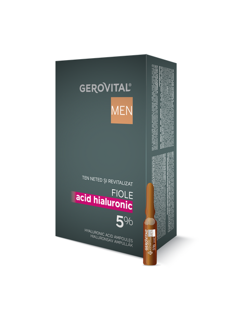 Gerovital Men - Ampoules With Hyaluronic Acid 5%