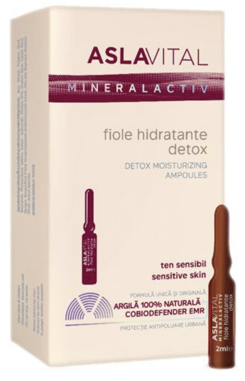 Aslavital - Detox Moisturising Ampoules