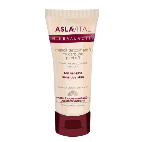 Aslavital - Charcoal Detox Mask Peel Off