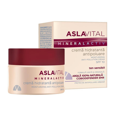 Aslavital - Moisturising Anti-Pollution Cream SPF10