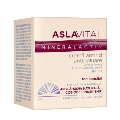 Aslavital - Anti-Wrinkle Anti-Pollution Cream SPF10