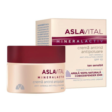 Aslavital - Anti-Wrinkle Anti-Pollution Cream SPF10