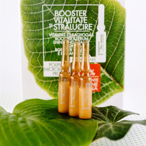 Gerovital Plant - Shine and Vitality Booster Vials "Microbiom Protect"