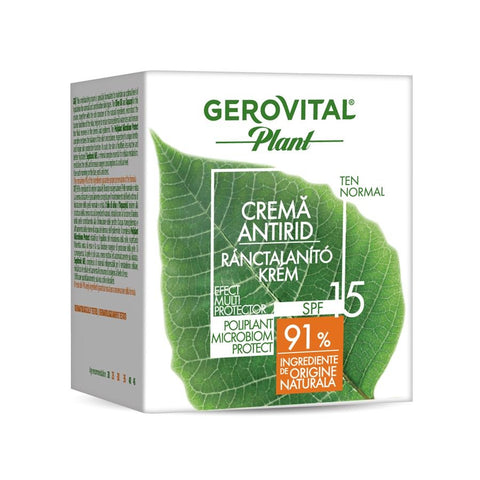 Gerovital Plant - Anti-Wrinkle Cream SPF15 "Microbiom Protect"