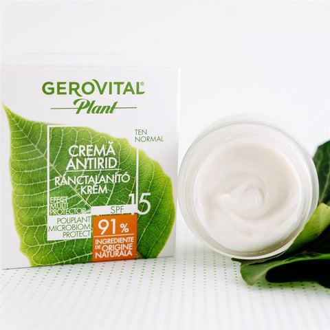 Gerovital Plant - Anti-Wrinkle Cream SPF15 "Microbiom Protect"