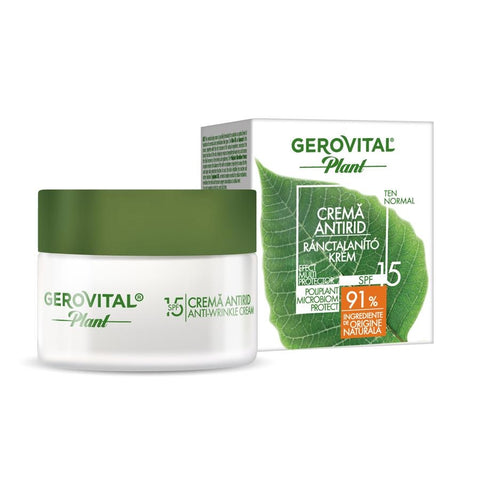Gerovital Plant - Anti-Wrinkle Cream SPF15 "Microbiom Protect"