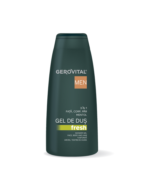 Gerovital Men - Fresh Shower Gel 3 In 1