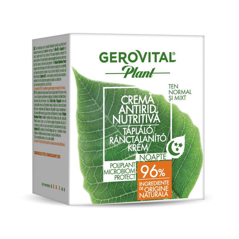 Gerovital Plant - Anti-Wrinkle Nourishing Cream "Microbiom Protect"