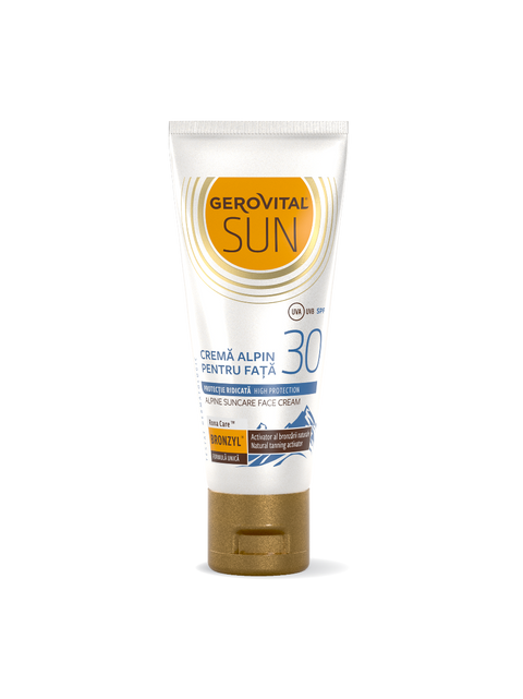 Gerovital Sun - Alpine Face Sun Cream SPF 30