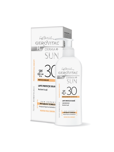 Gerovital H3 Derma+ - Sun Protection Milk - SPF 30