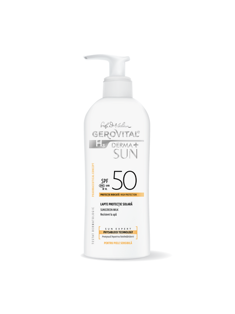 Gerovital H3 Derma+ - Sun Protection Milk - SPF 50