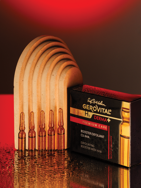 Gerovital Derma+ Premium - Exfoliating Booster with AHA