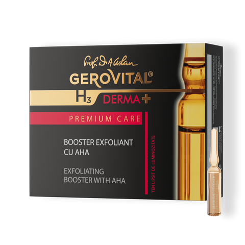 Gerovital Derma+ Premium - Exfoliating Booster with AHA