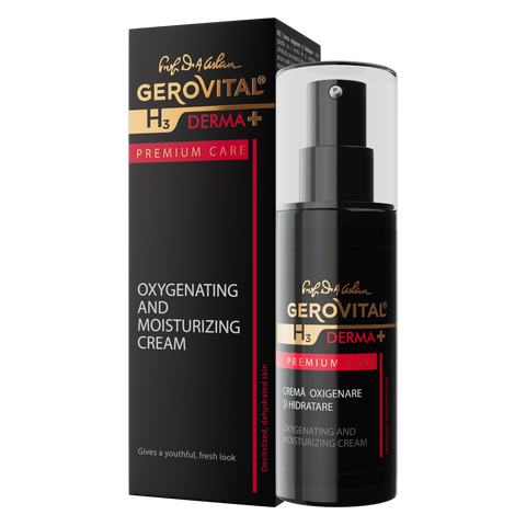 Gerovital Derma+ Premium - Oxygenating and Moisturising Cream