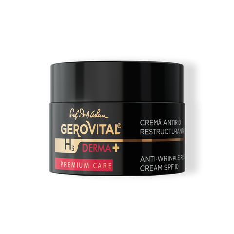 Gerovital Derma+ Premium - Anti Wrinkle Restructuring Cream SPF10
